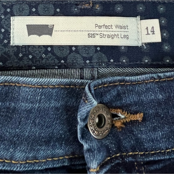 Levi Plus Size Perfect Waist Straight Leg - Picture 2 of 8